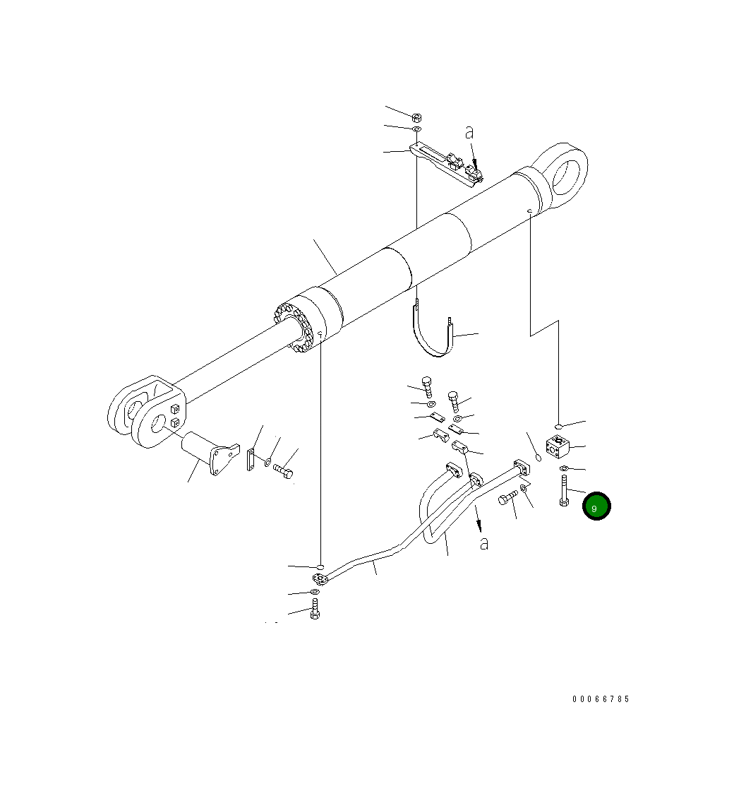 Болт 01011-81425 Komatsu
