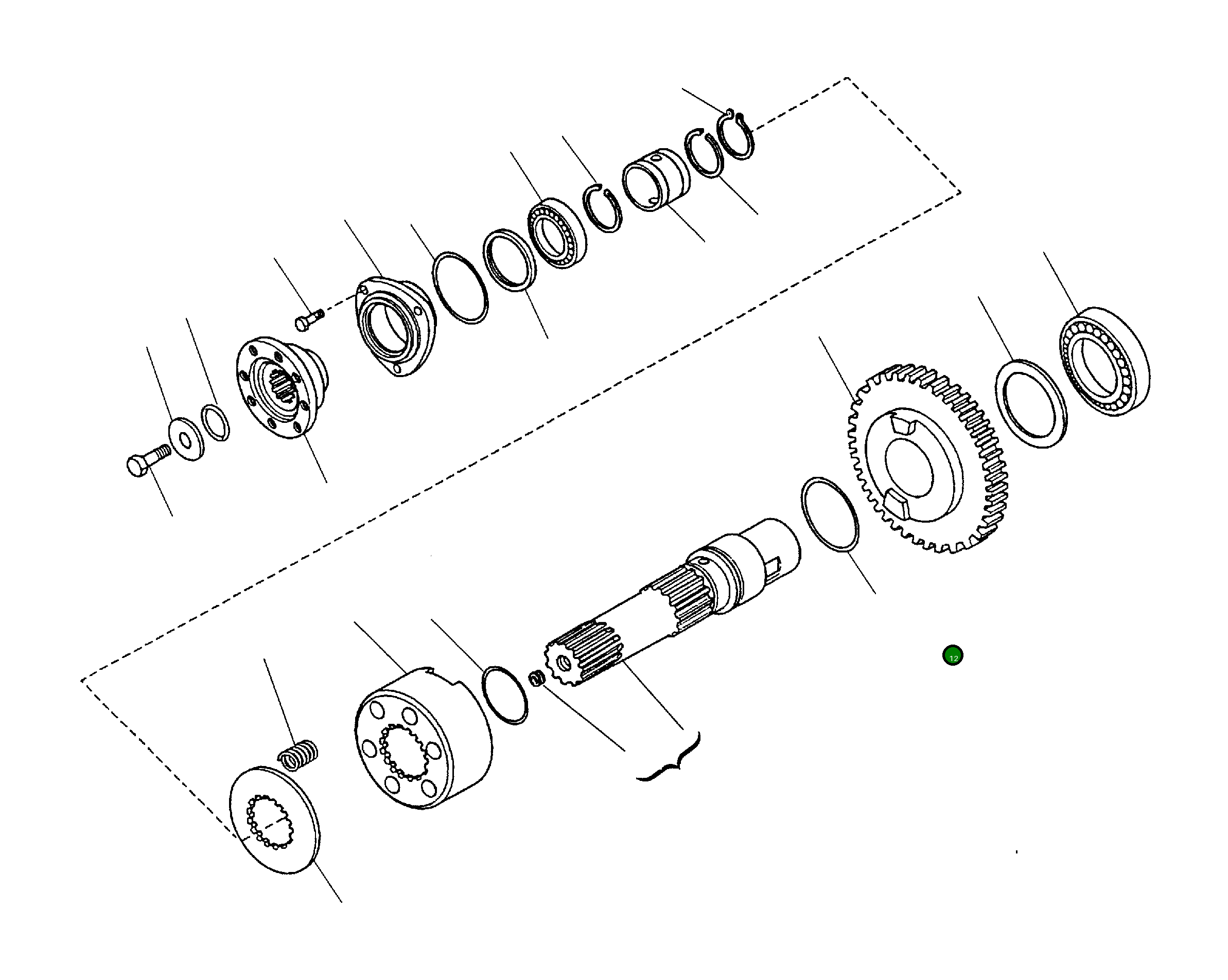 Кольцо уплотнительное (O-Ring) CA0028604 Komatsu