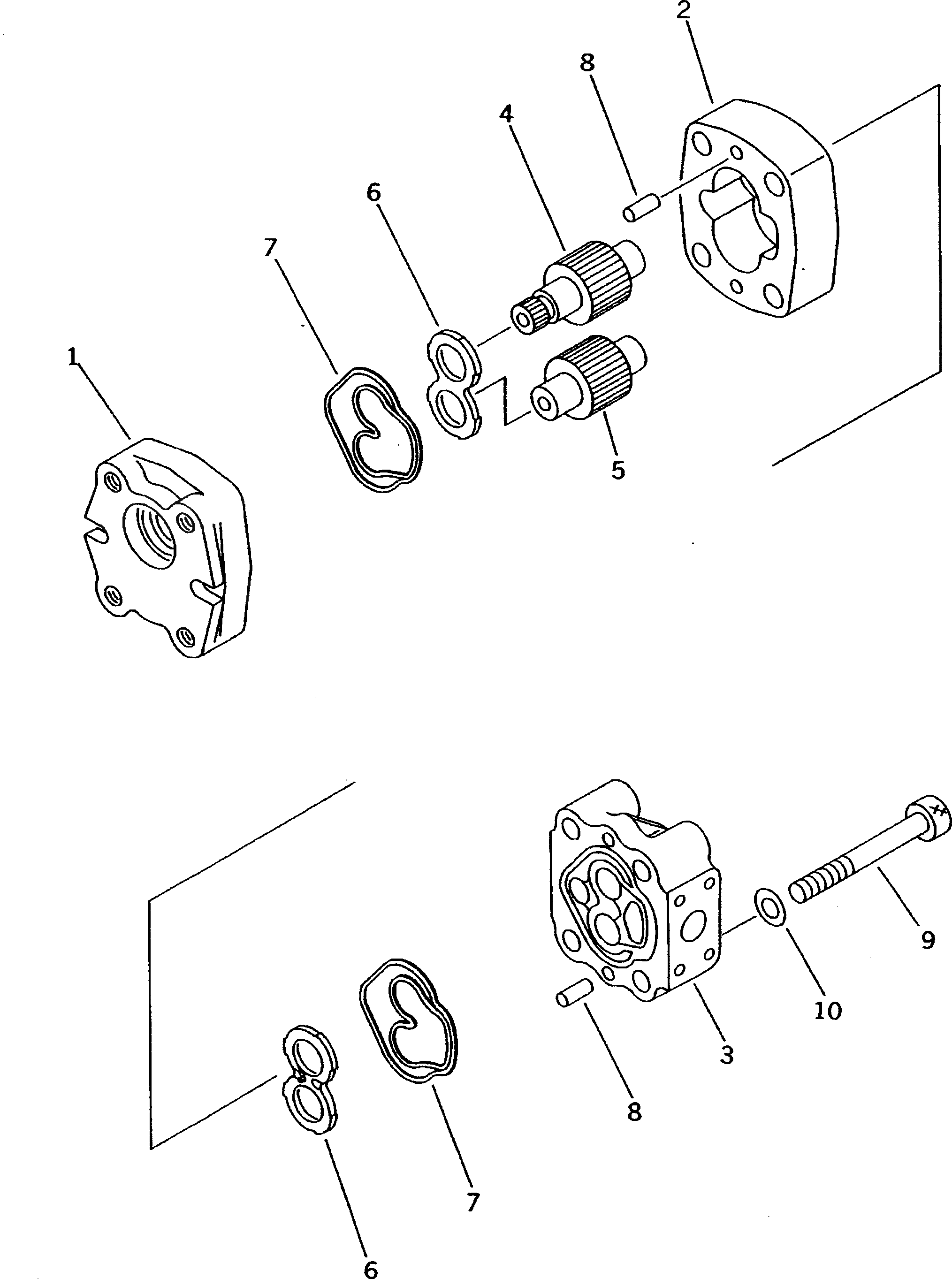 Болт 705-41-80880  Komatsu