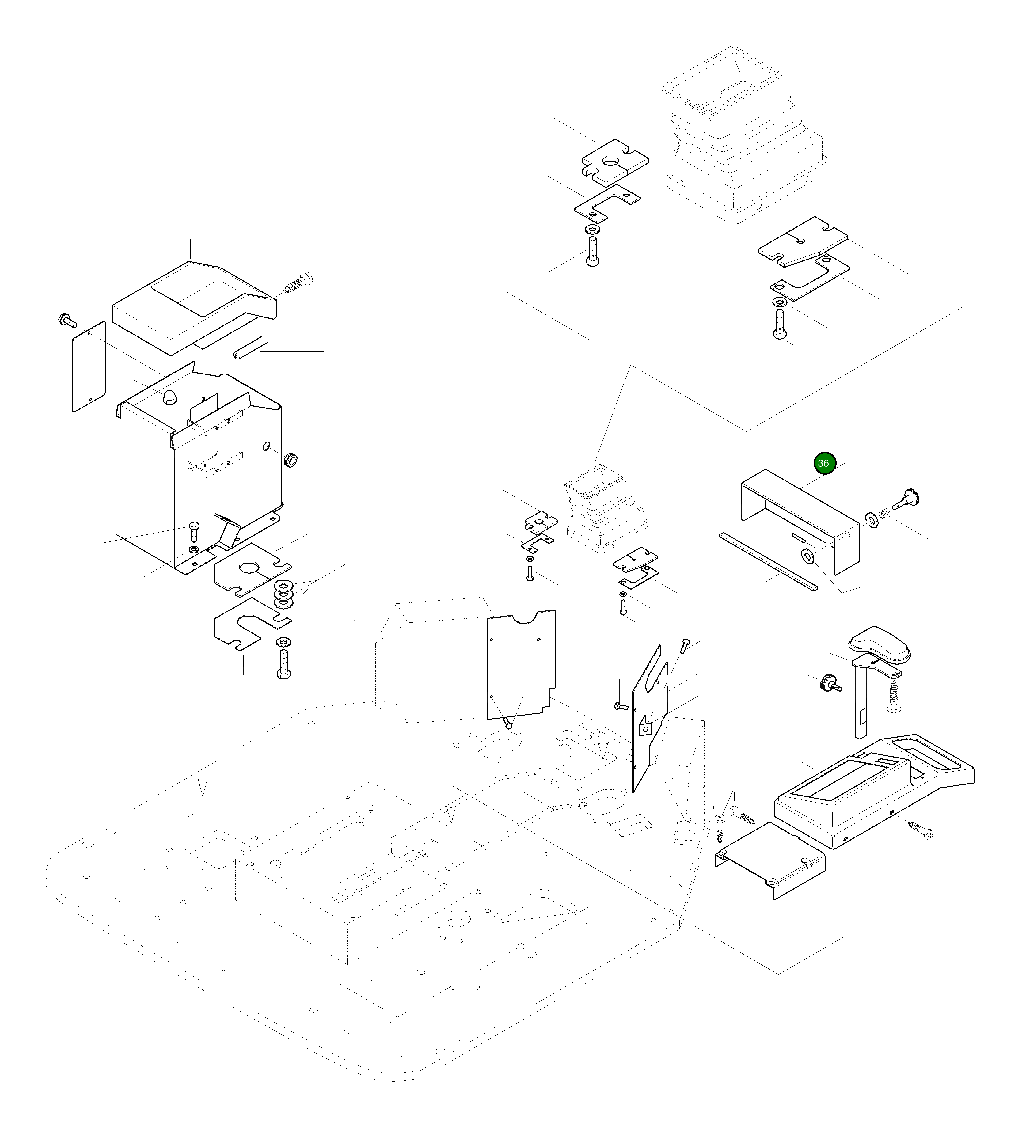 Крышка 42Y-54-H2720  Komatsu
