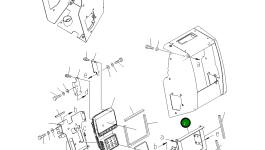 Крышка 17A-54-46532 Komatsu