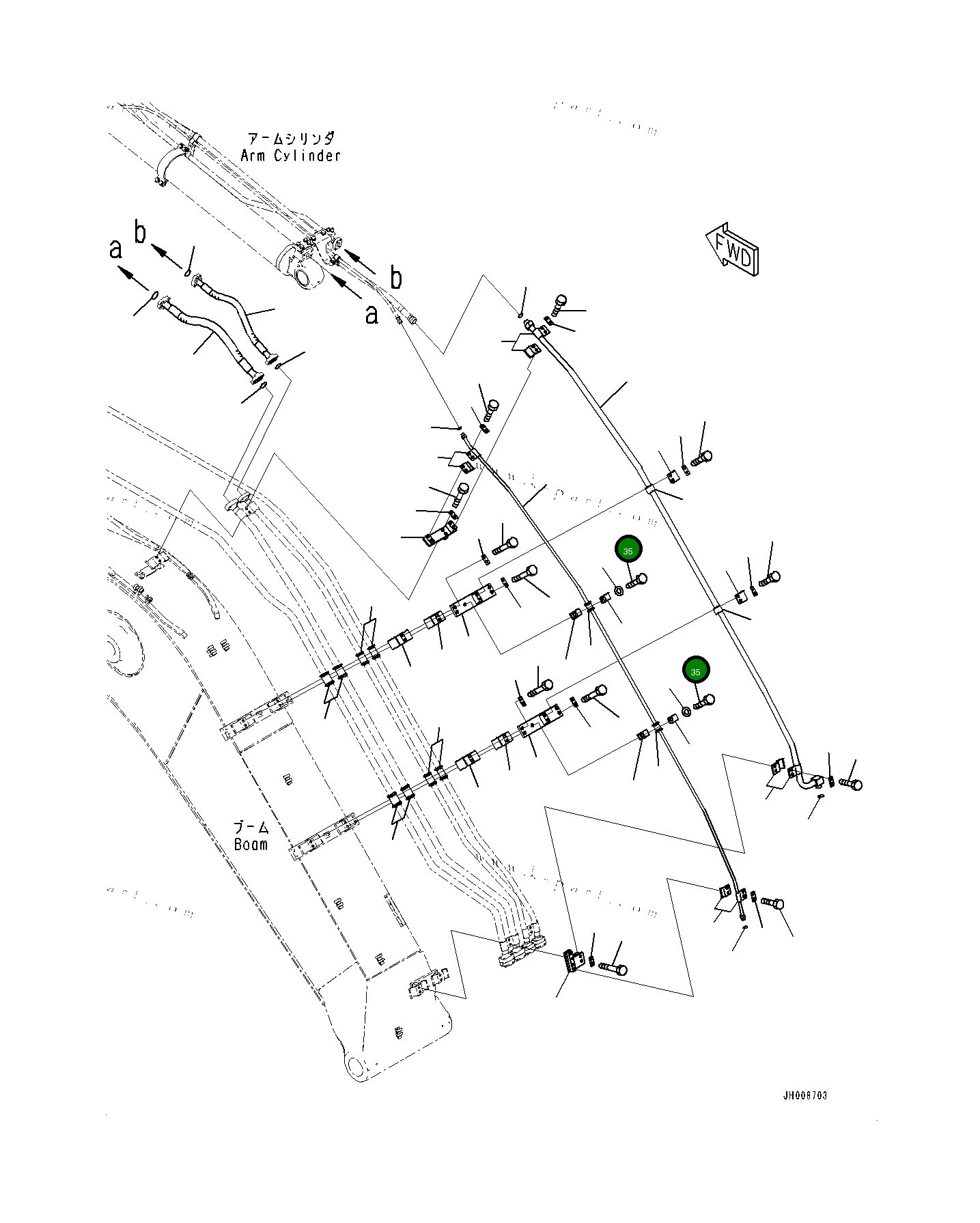Болт 0101081265 Komatsu