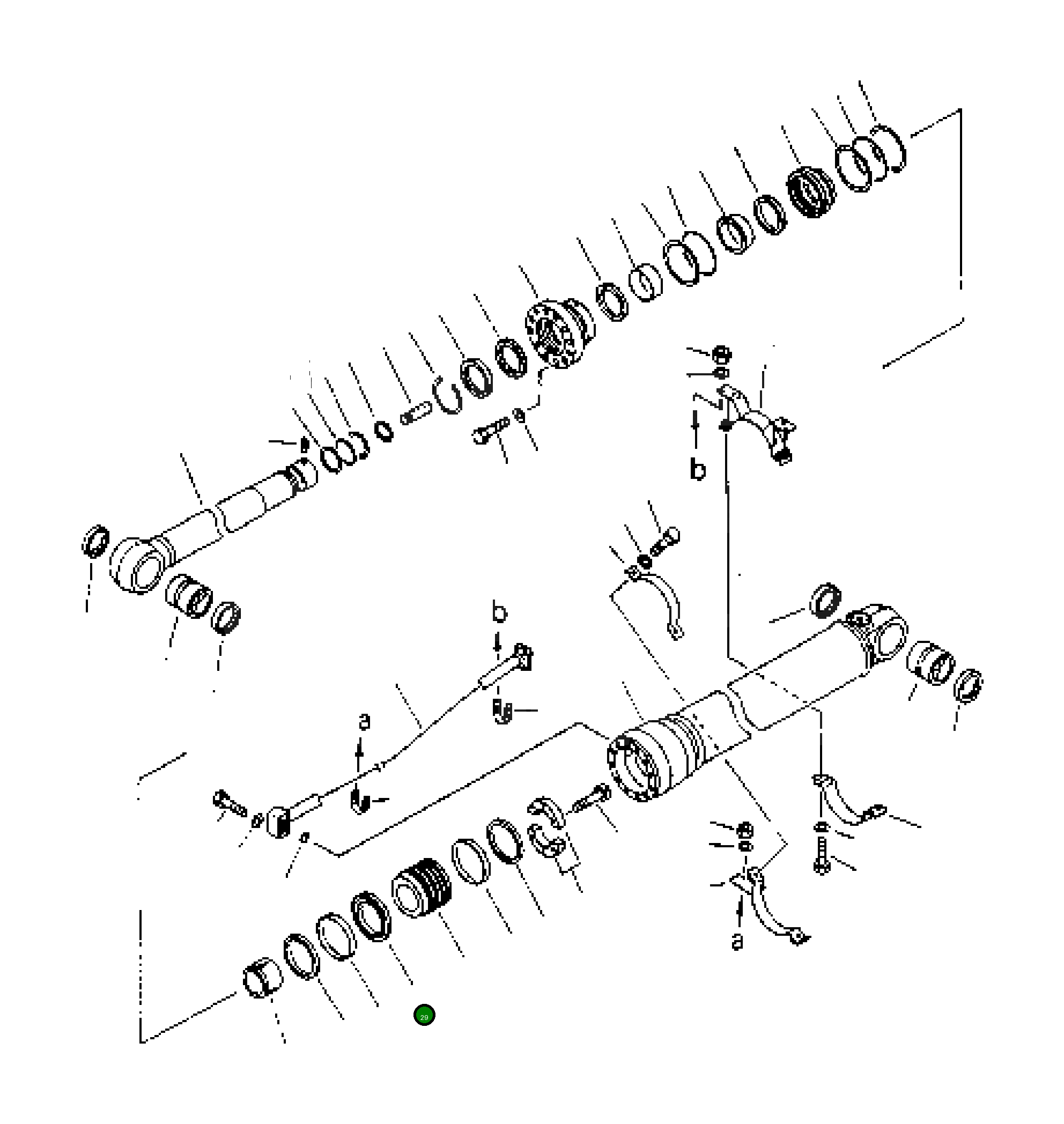 Кольцо 707-44-182280 Komatsu