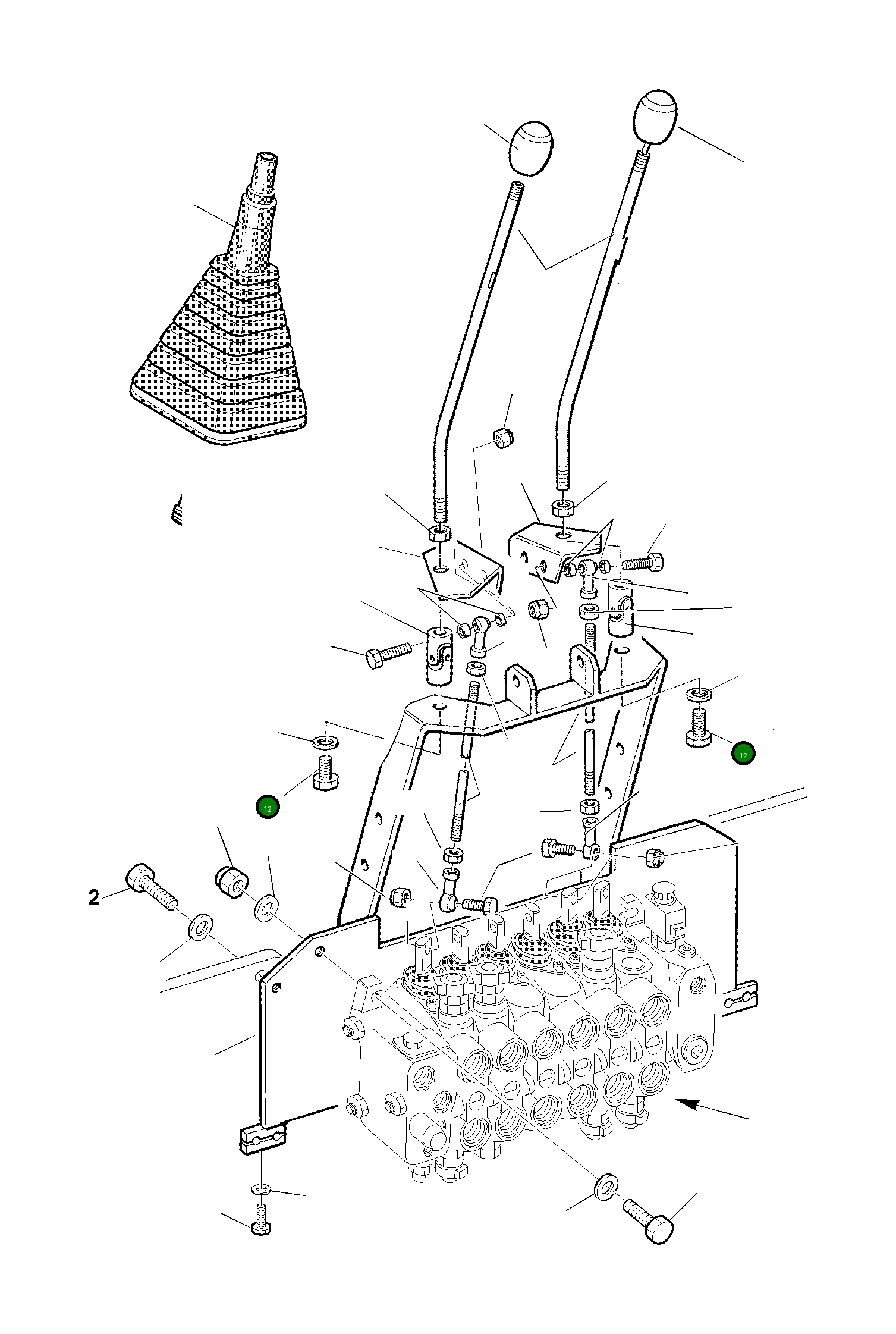 Болт 801024092 Komatsu