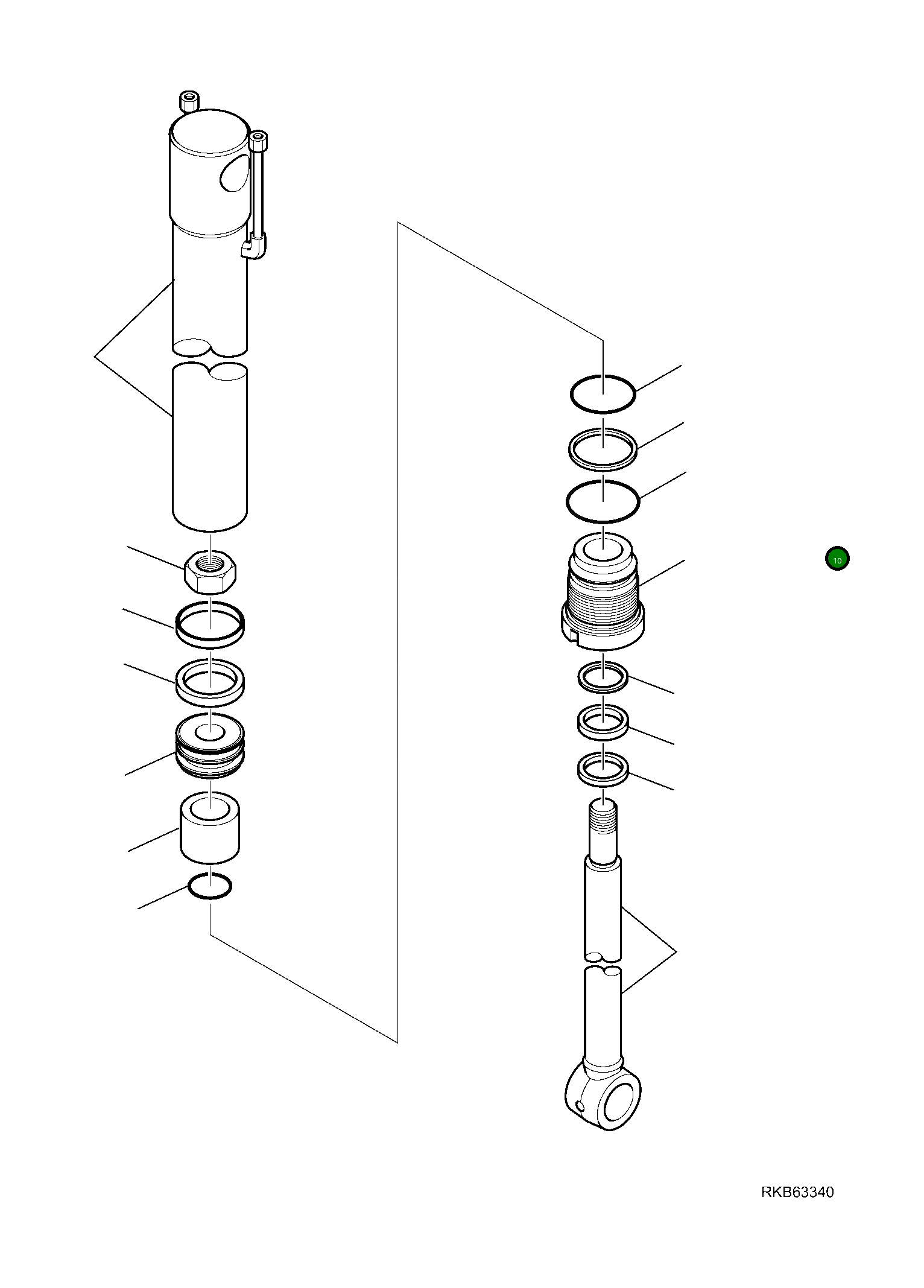 Кольцо уплотнительное (O-Ring) 37B-09-11843 Komatsu