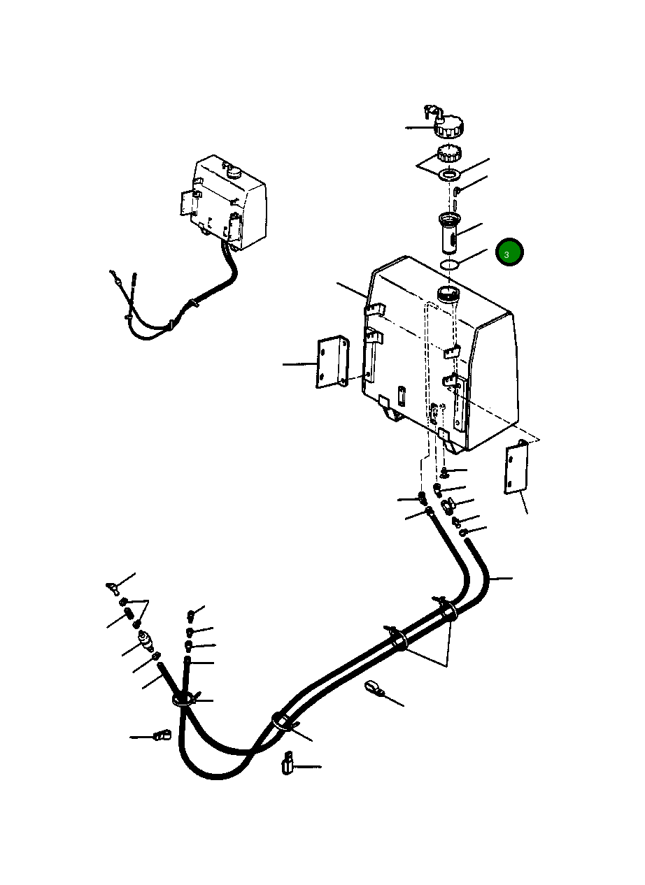 Кольцо уплотнительное (O-Ring) 354 836 C1 Komatsu