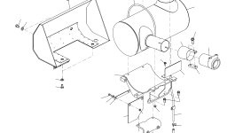 Крышка 20J-01-11183 Komatsu