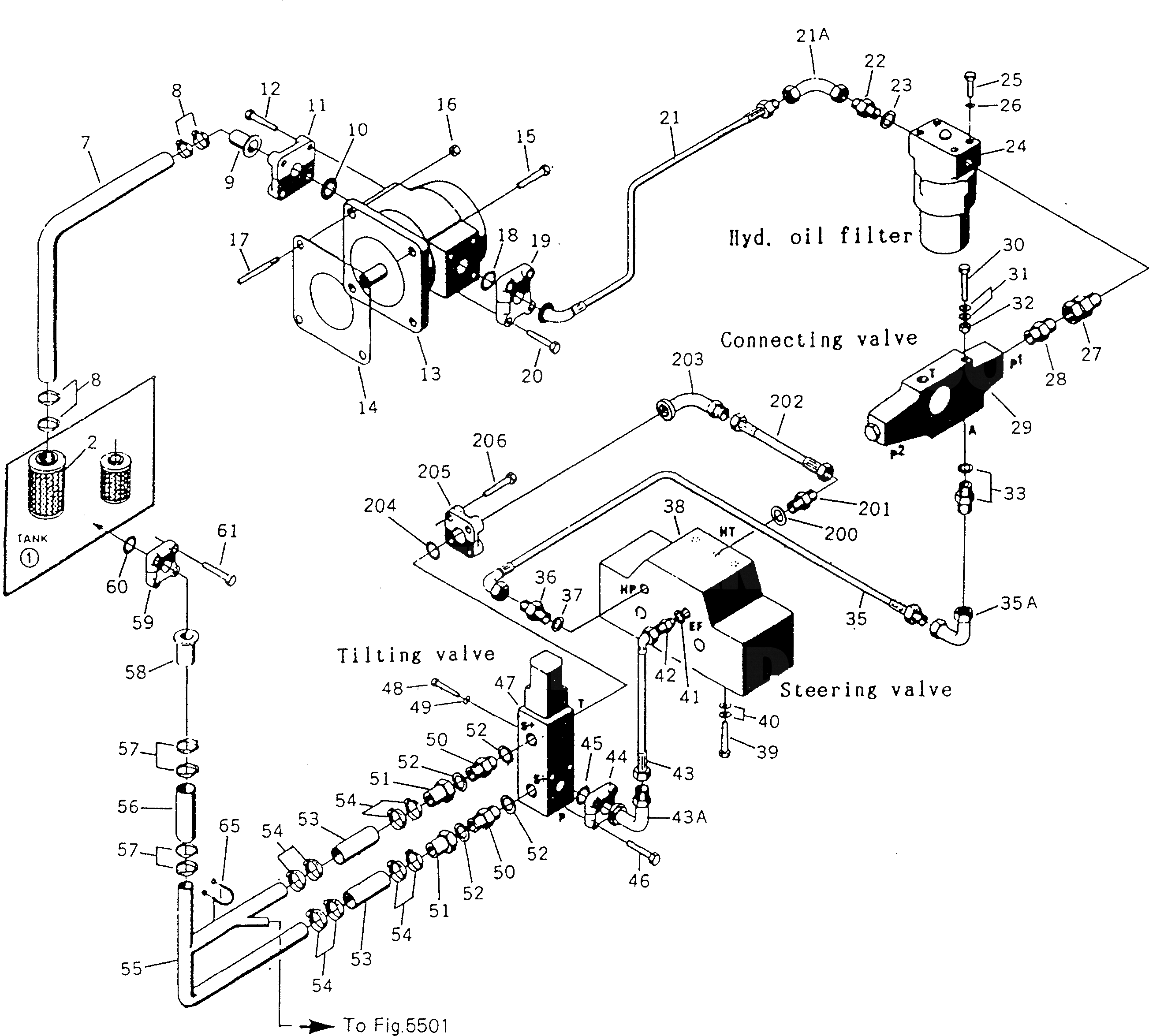 Болт BW060057 Komatsu