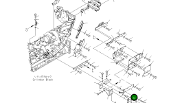Крышка 6261-11-8410 Komatsu