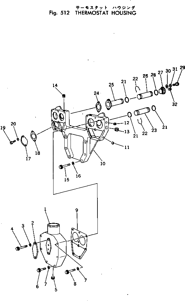 Болт CUS-163  Komatsu