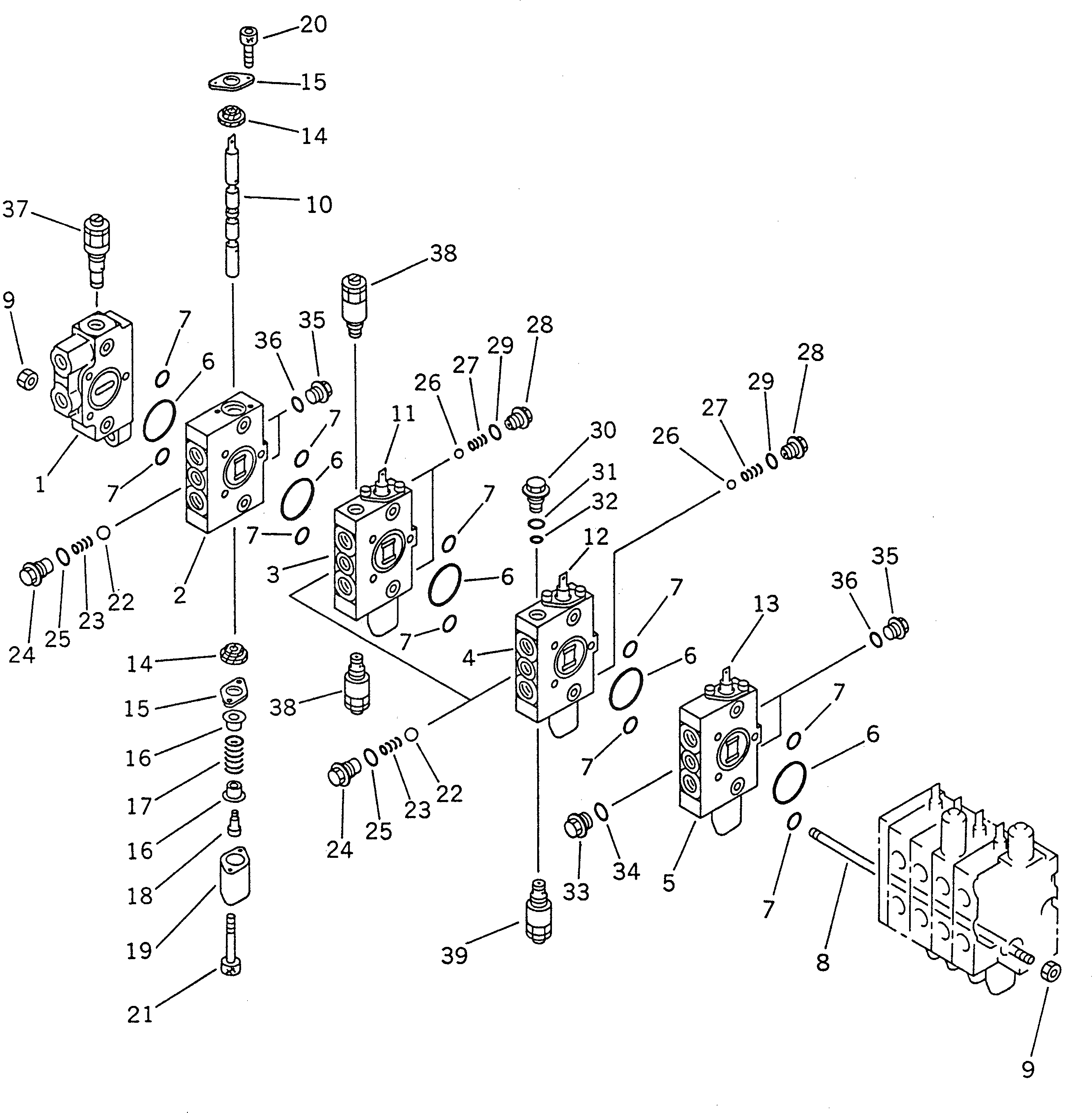 Болт 724-00-81410  Komatsu