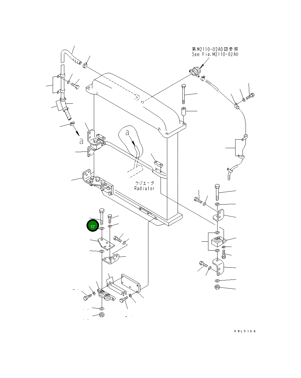 Болт 01091-52205 Komatsu