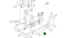 Крышка 6245-11-7230 Komatsu