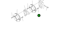 Болт DK156633-7400 Komatsu