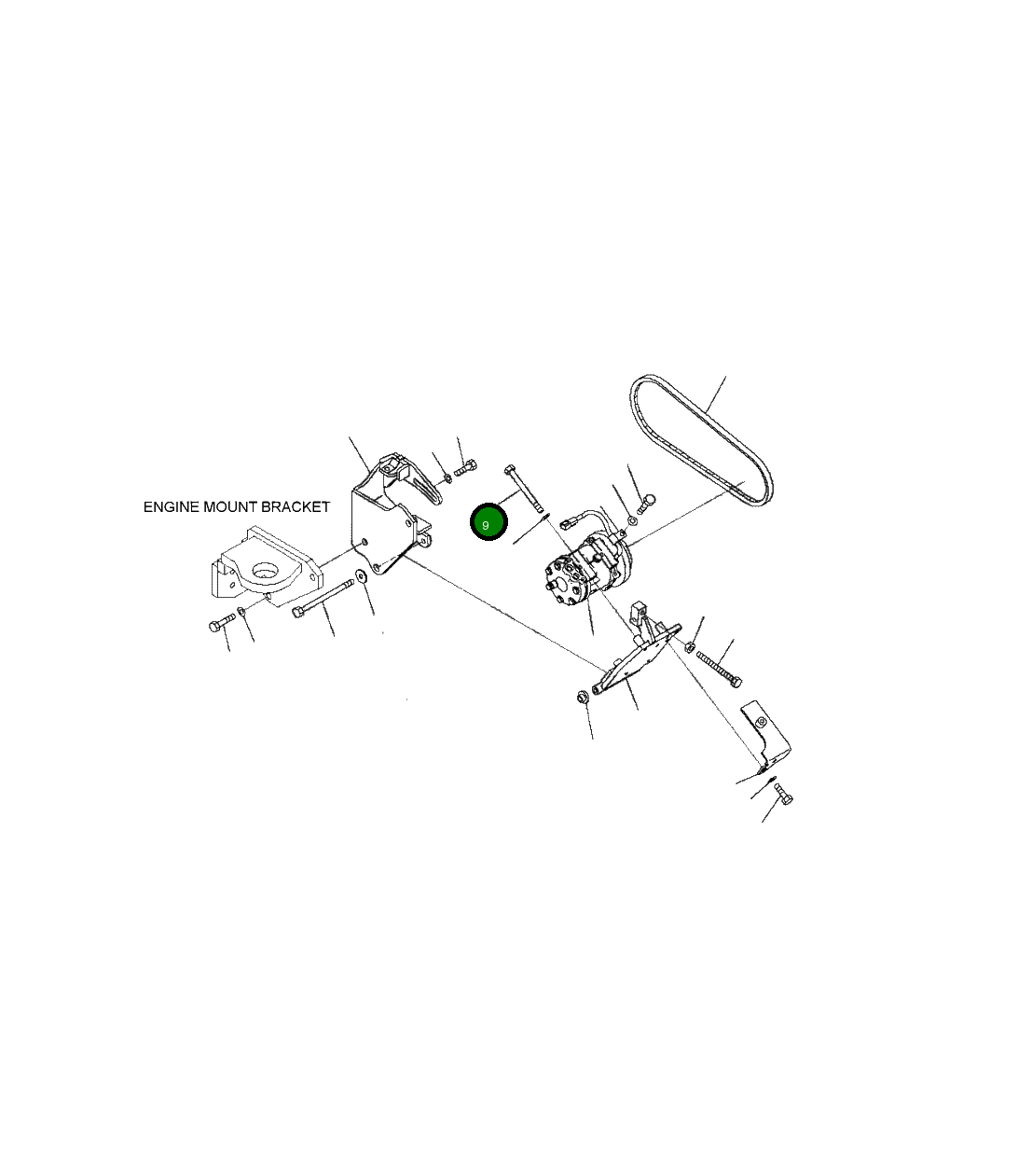 Болт 424-S62-4310 Komatsu
