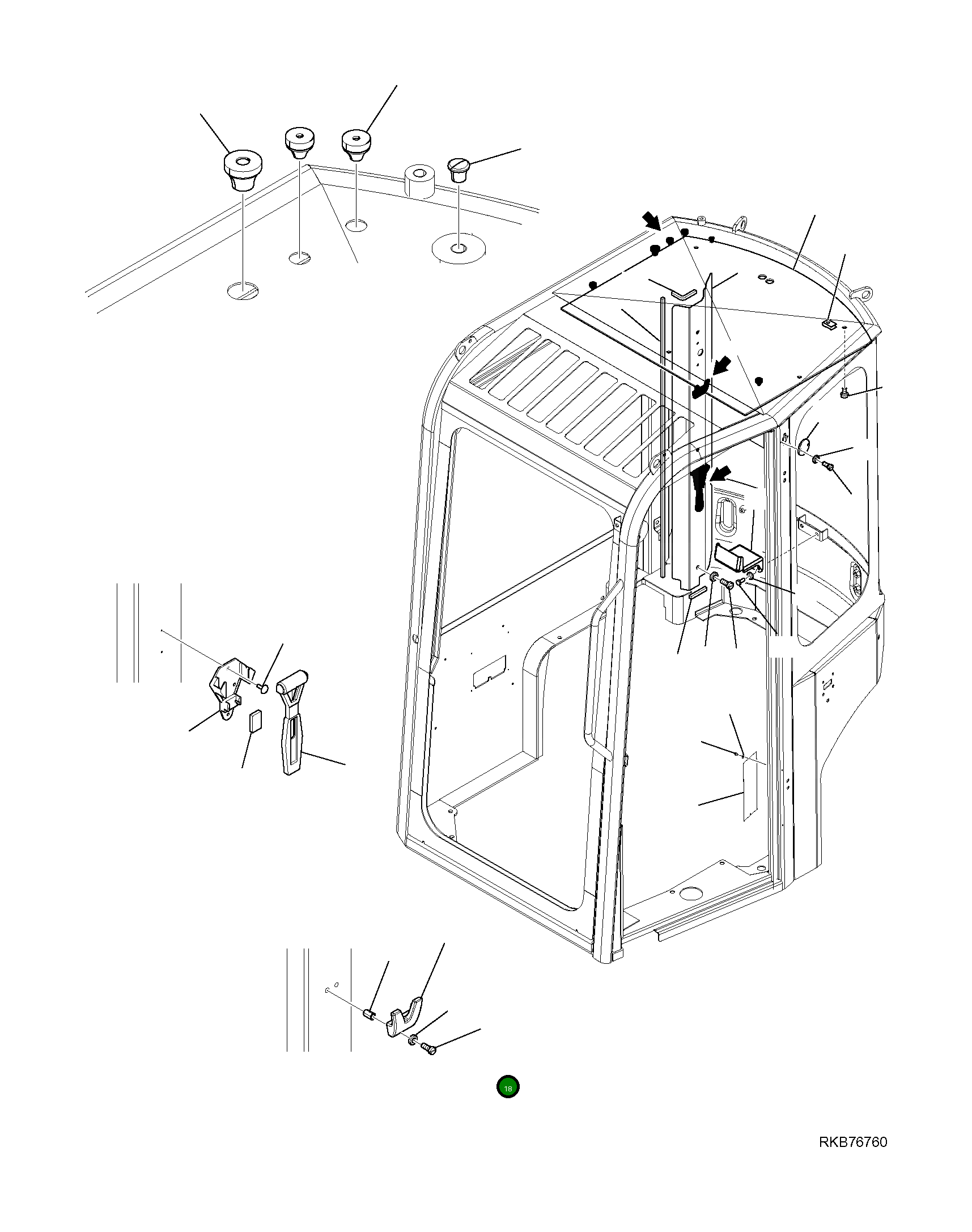 Болт 2A1-54-14990 Komatsu
