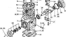 Кольцо уплотнительное (O-Ring) 232-809-2440 Komatsu