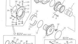 Корпус 23B-22-11110 Komatsu