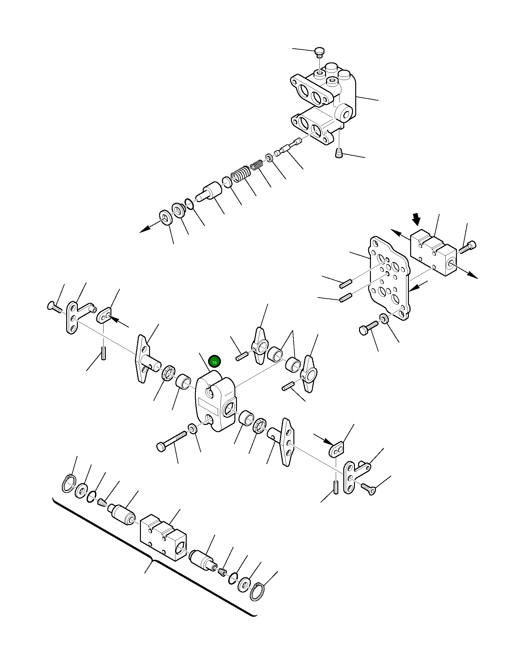 Крышка 702-16-57321 Komatsu