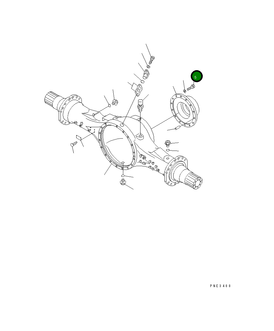 Болт 01010-61650 Komatsu