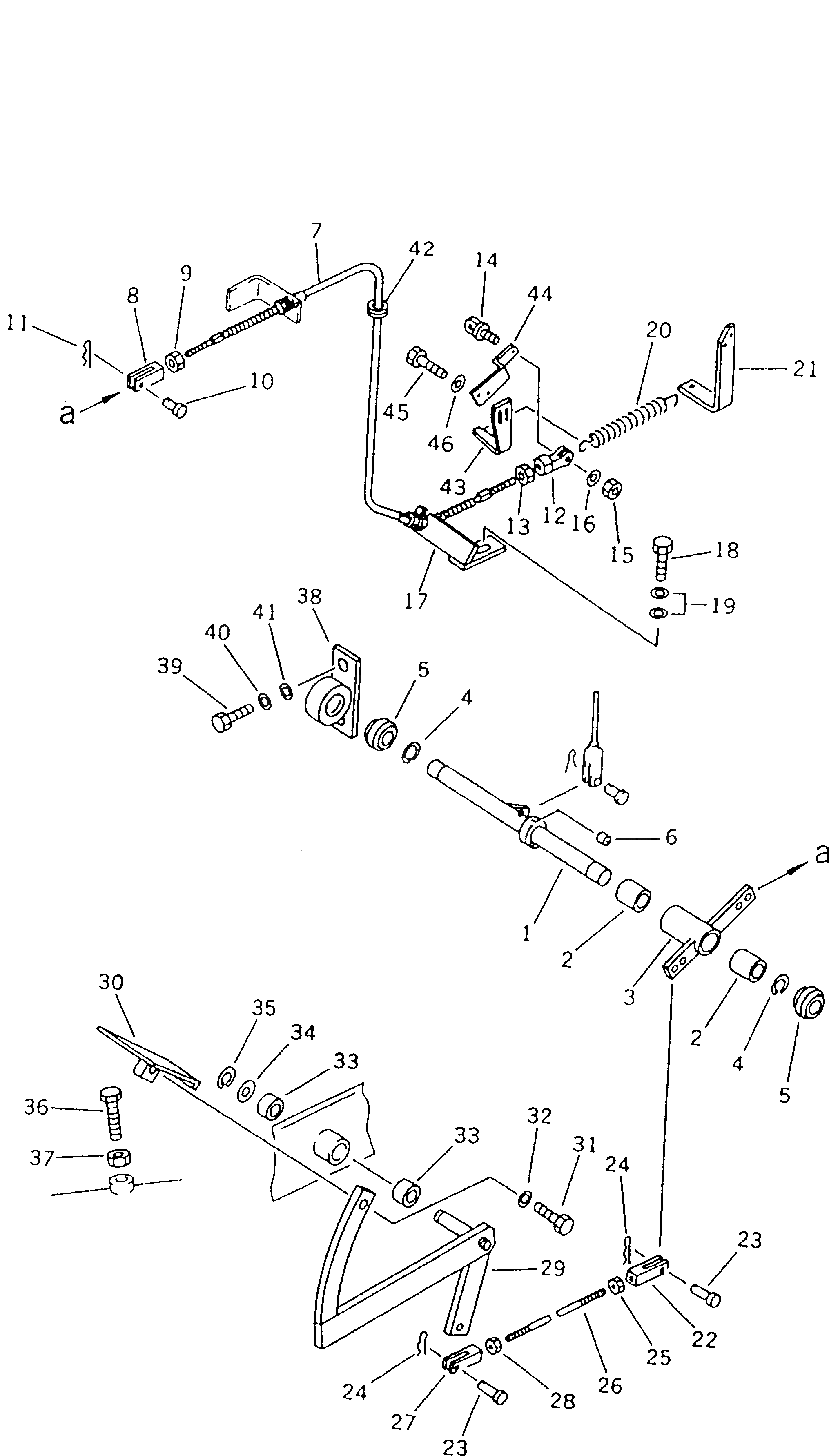Болт 01010-51232  Komatsu