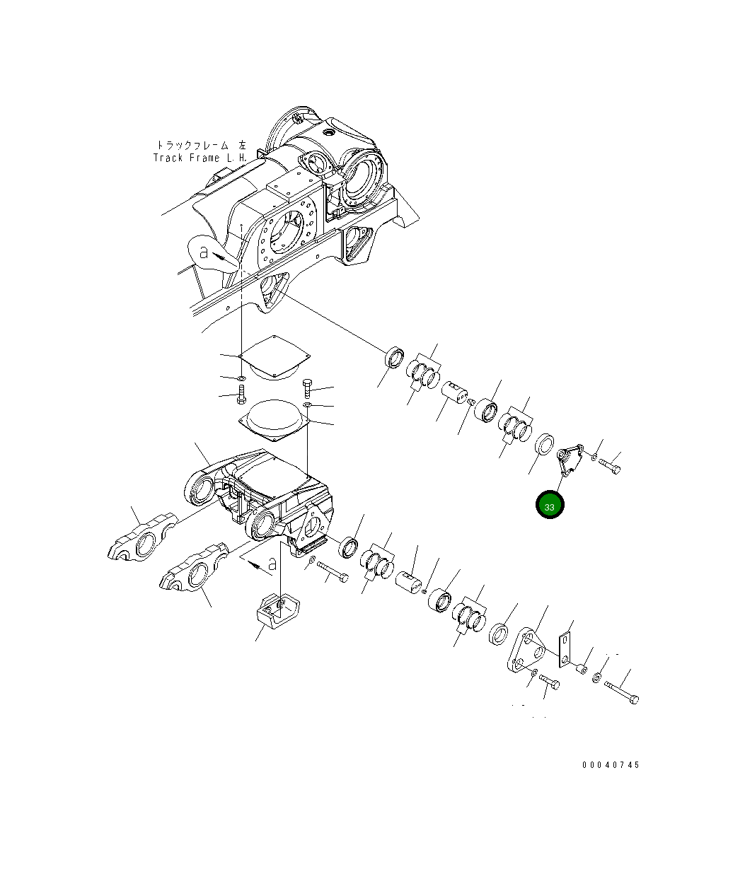 Крышка 198-30-69391 Komatsu