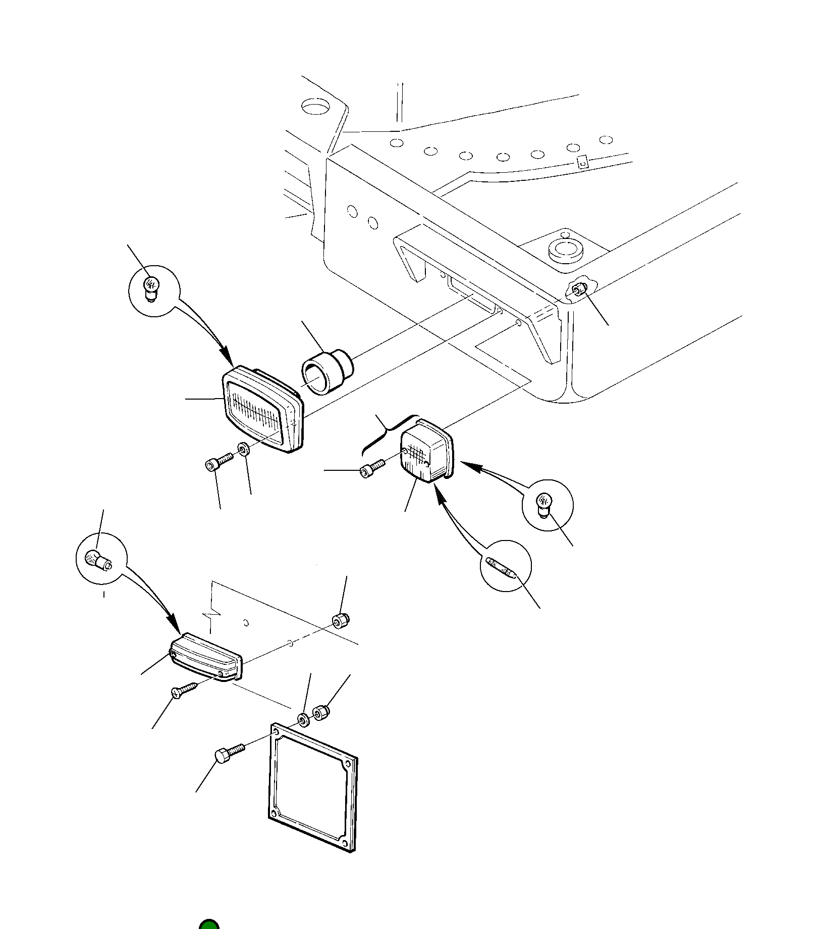 Болт 21D-09-11230  Komatsu