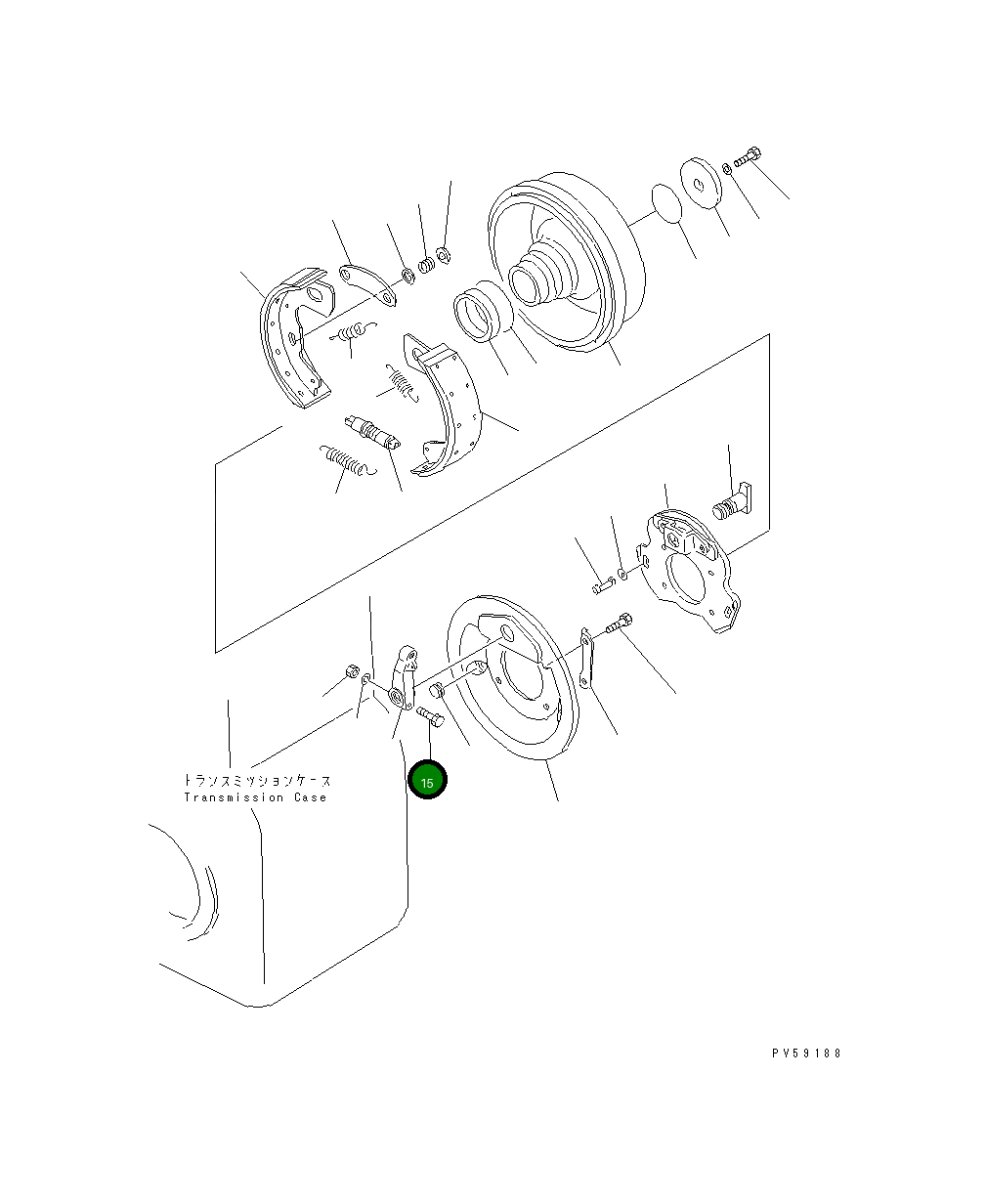 Болт 232-32-53260 Komatsu