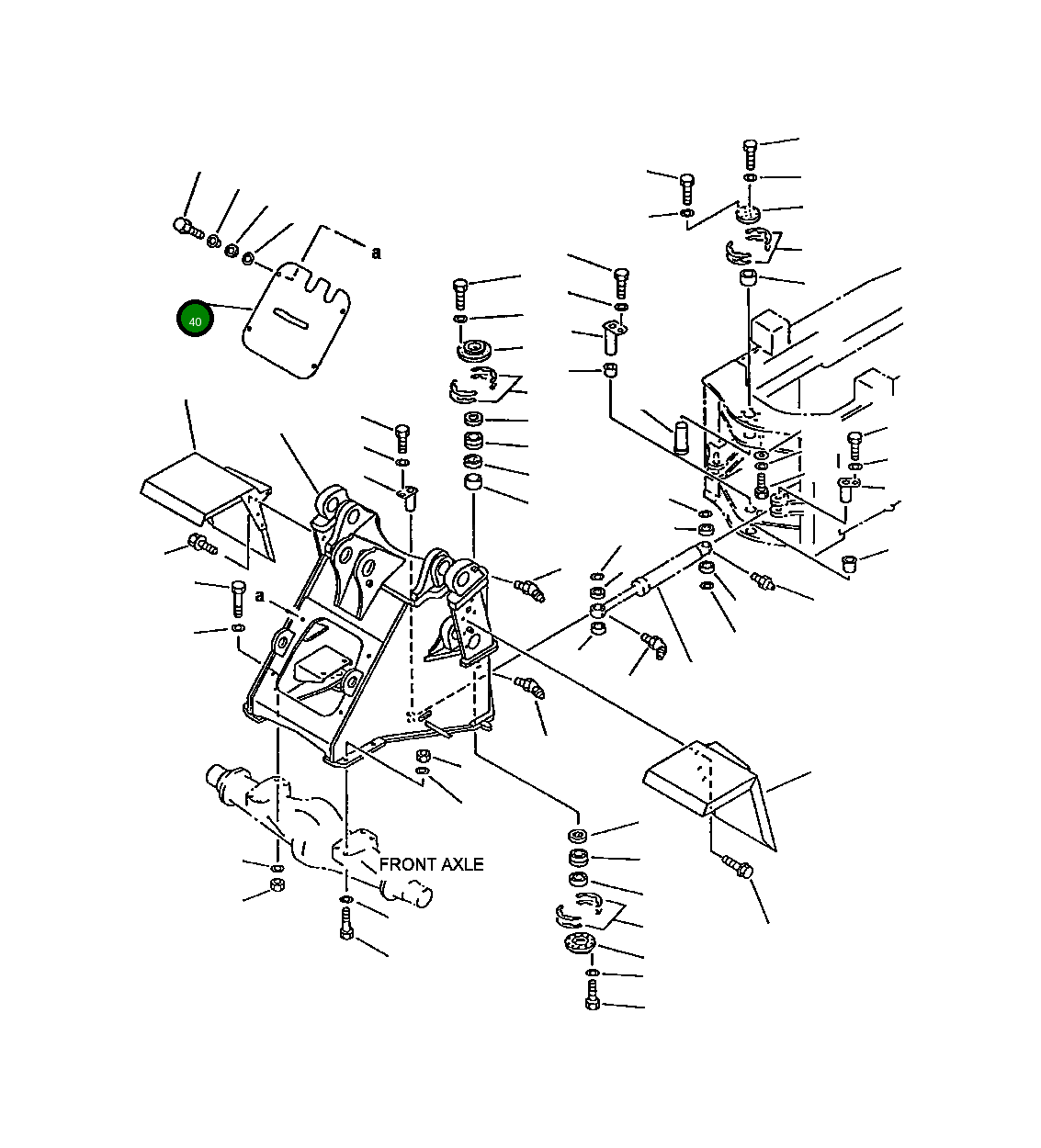 Крышка 421-877-1182 Komatsu
