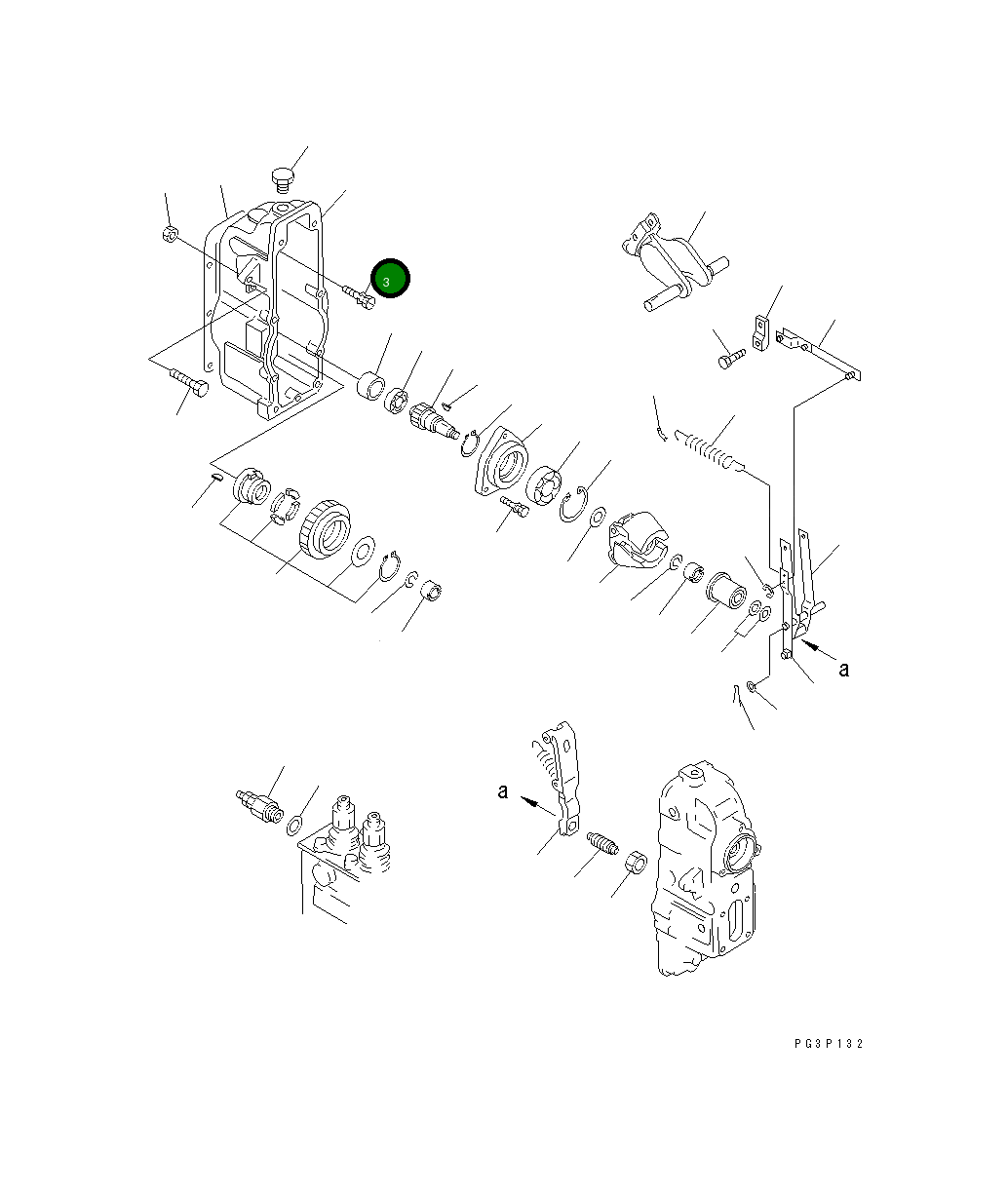 Болт DK020106-2070 Komatsu