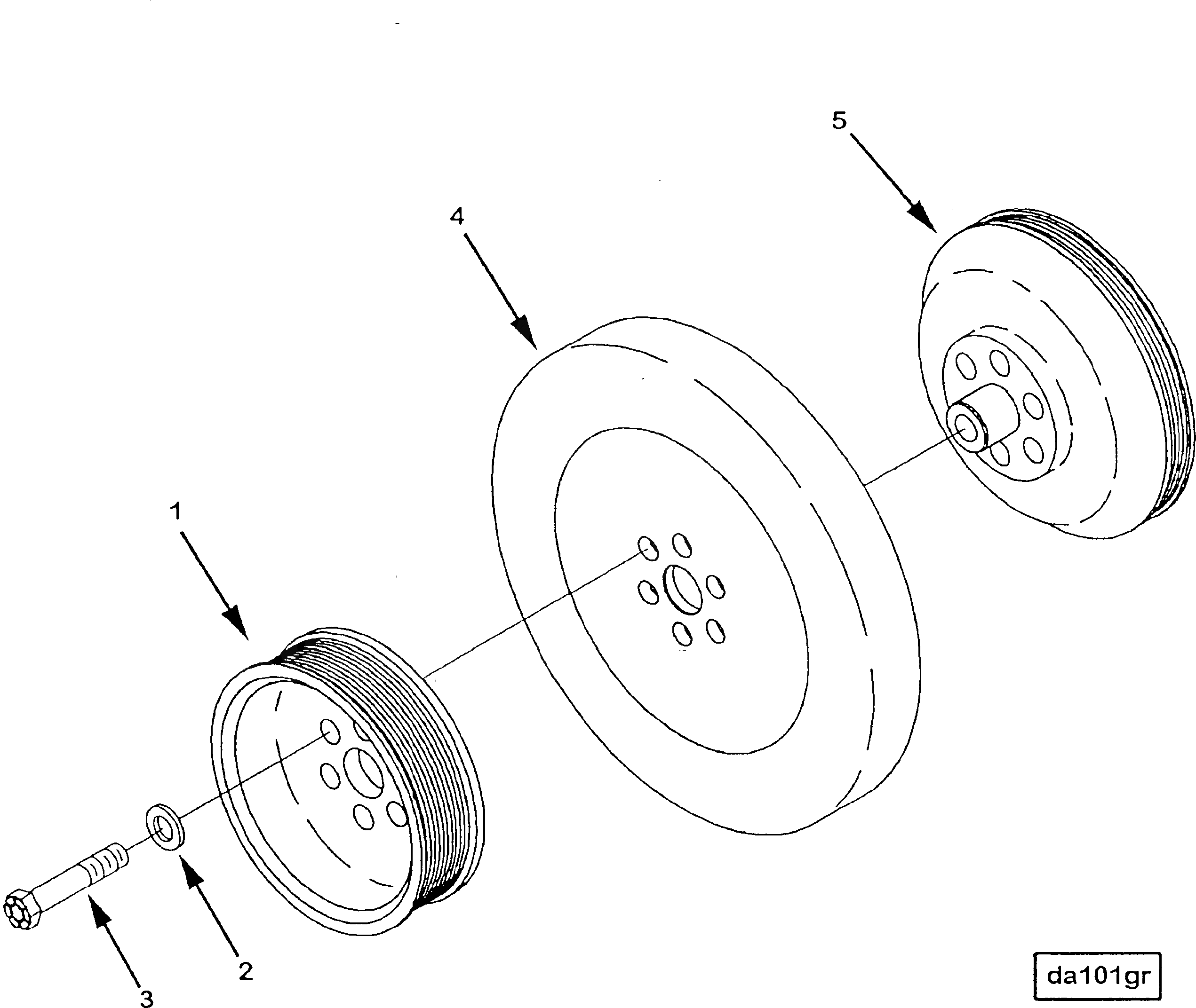 Болт CU206354  Komatsu