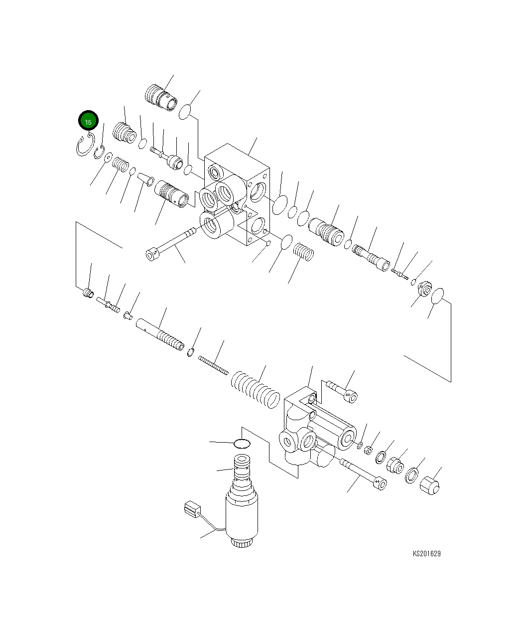 Кольцо 20E-60-K5630 Komatsu