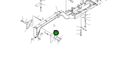 Крышка 23B-60-16780 Komatsu