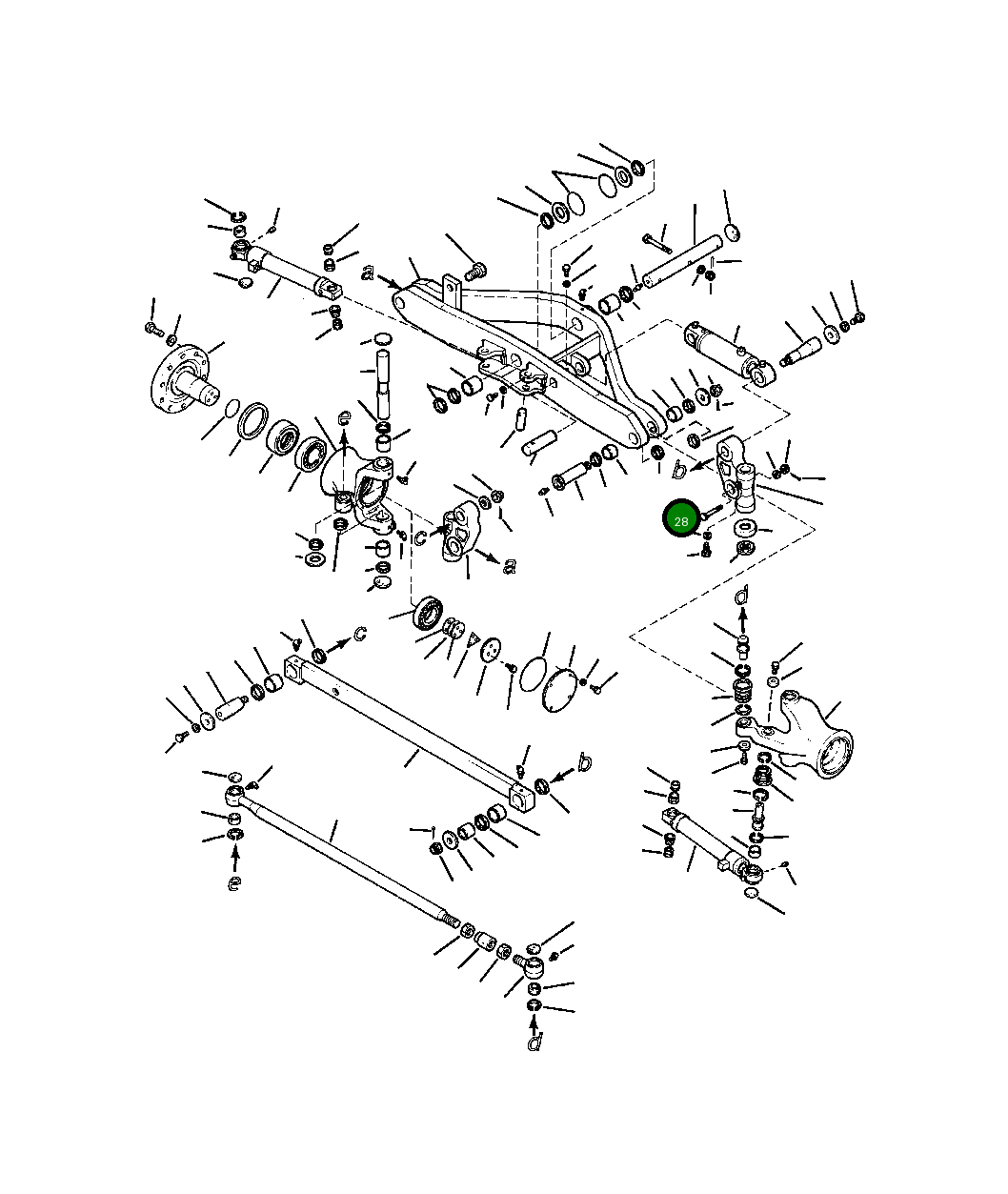 Болт 1438 794 H1  Komatsu