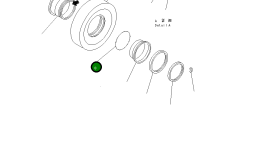 Кольцо уплотнительное (O-Ring) 234-30-24130 Komatsu