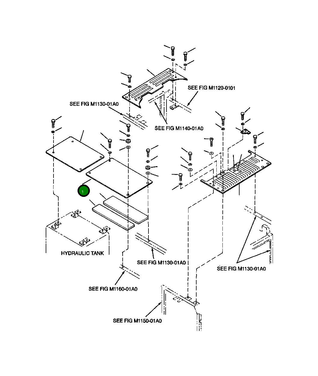 Крышка 20Y-54-K8670 Komatsu