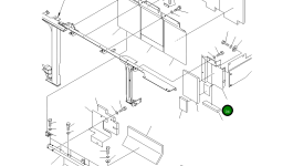 Крышка 21M-54-11681 Komatsu