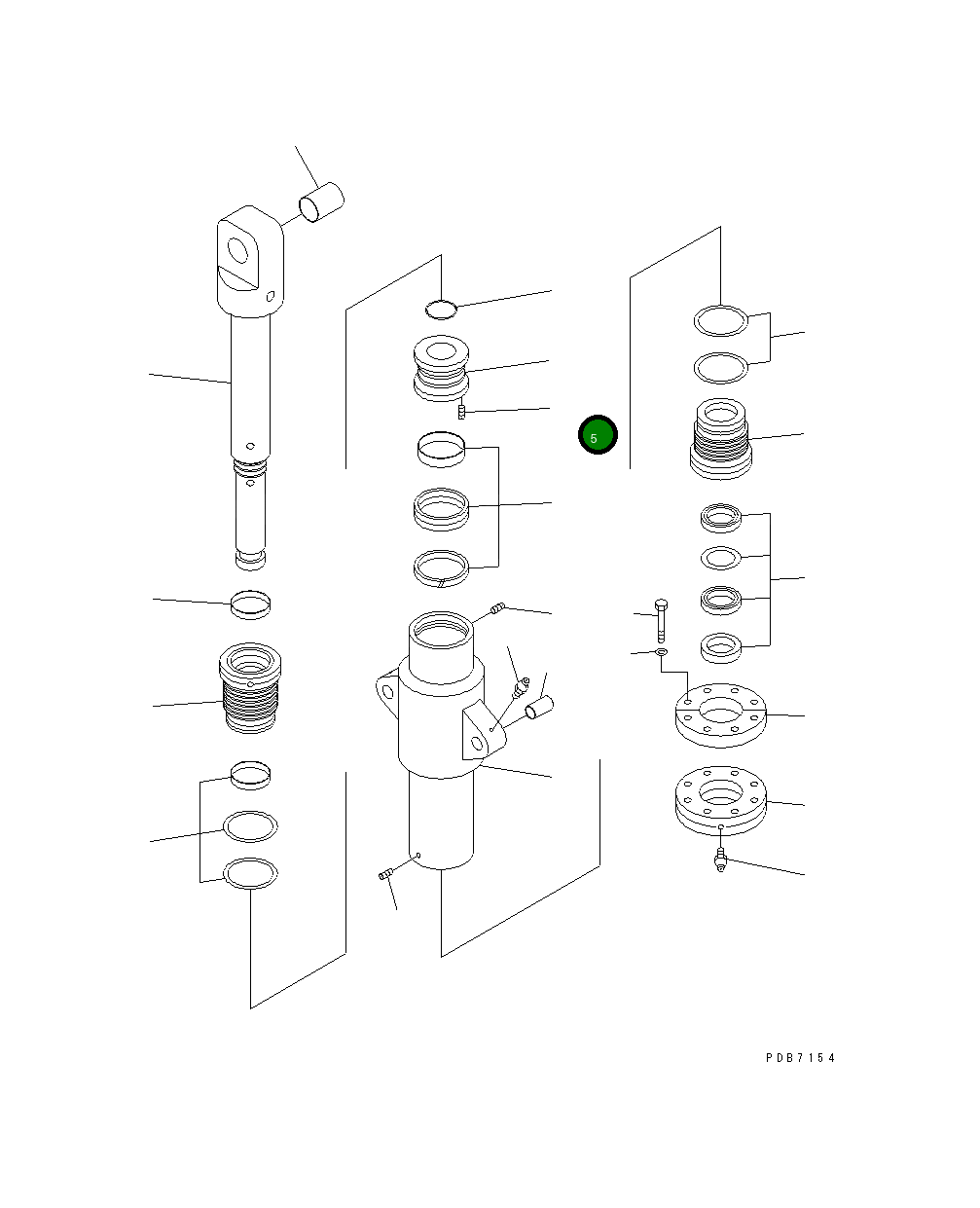 Болт ARK200CSS-10 Komatsu
