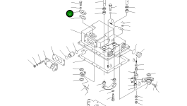 Крышка 17M-15-25910 Komatsu