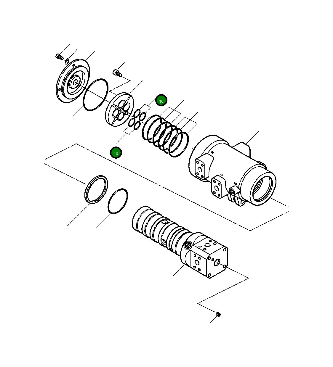 Кольцо уплотнительное (O-Ring) 207-62-A1240 Komatsu