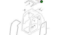 Крышка 20Y-54-39771 Komatsu
