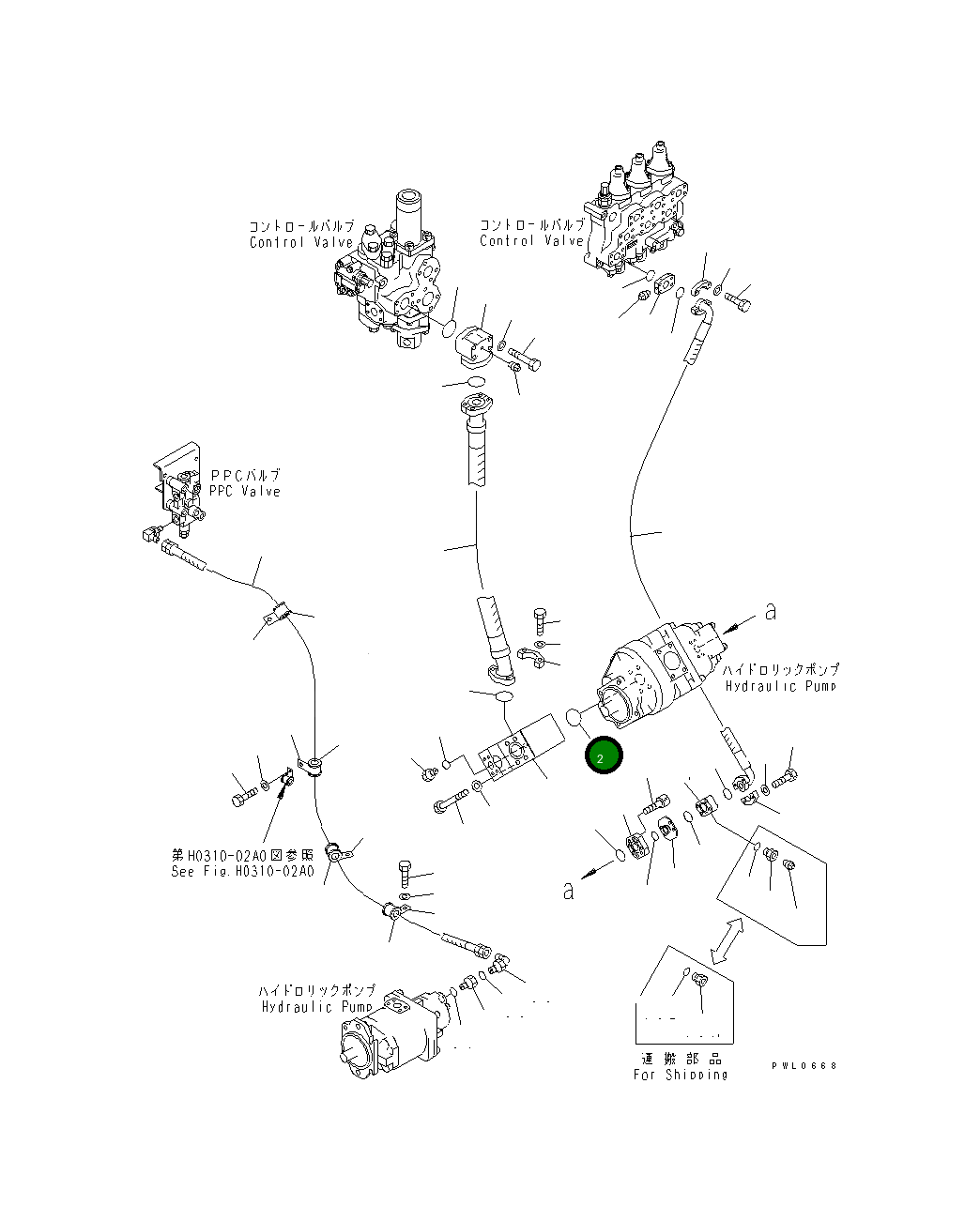 Кольцо уплотнительное (O-Ring) 07000-F3050 Komatsu