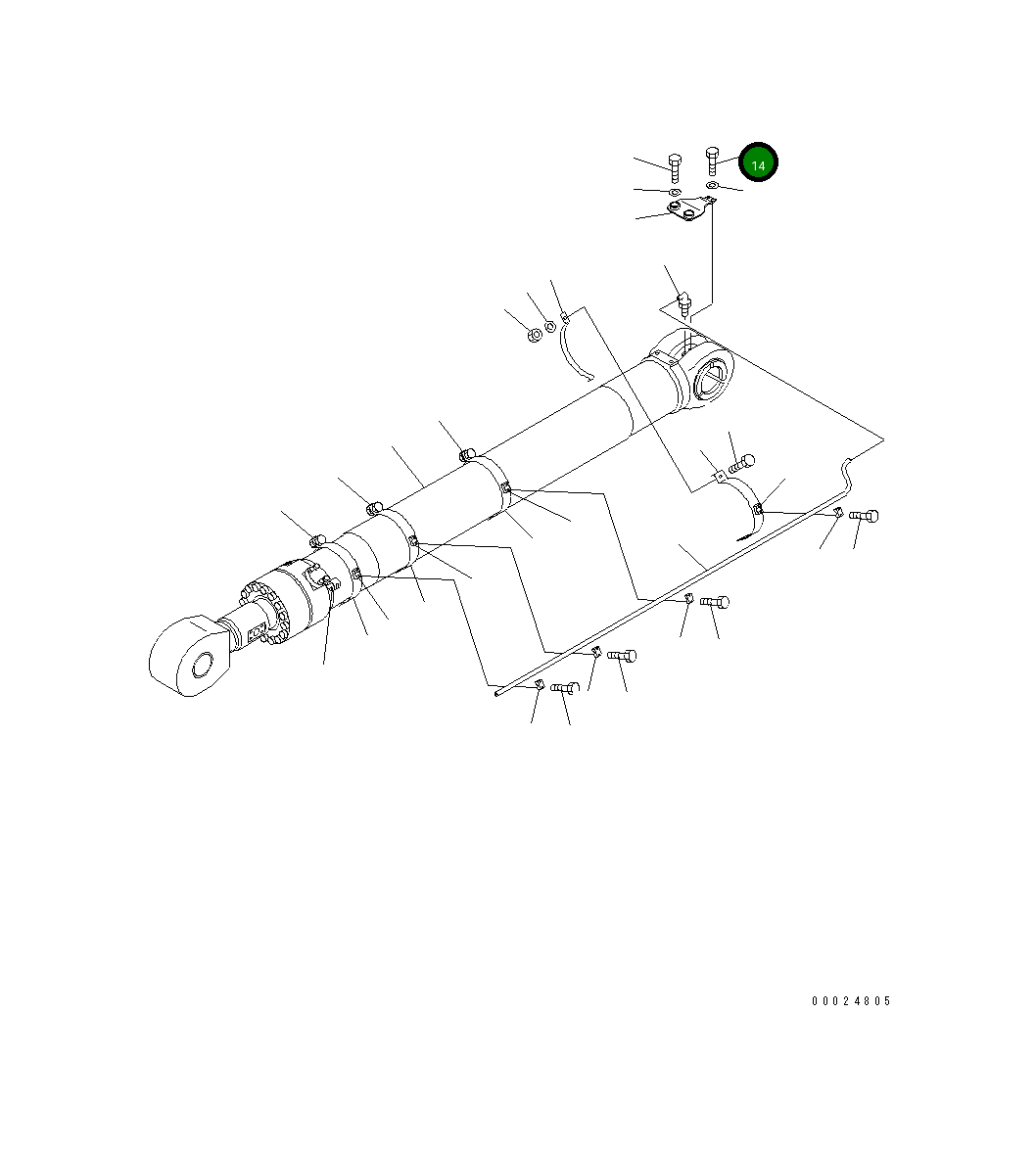 Болт DM31927199 Komatsu