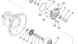 Вал 708-1W-22111 Komatsu