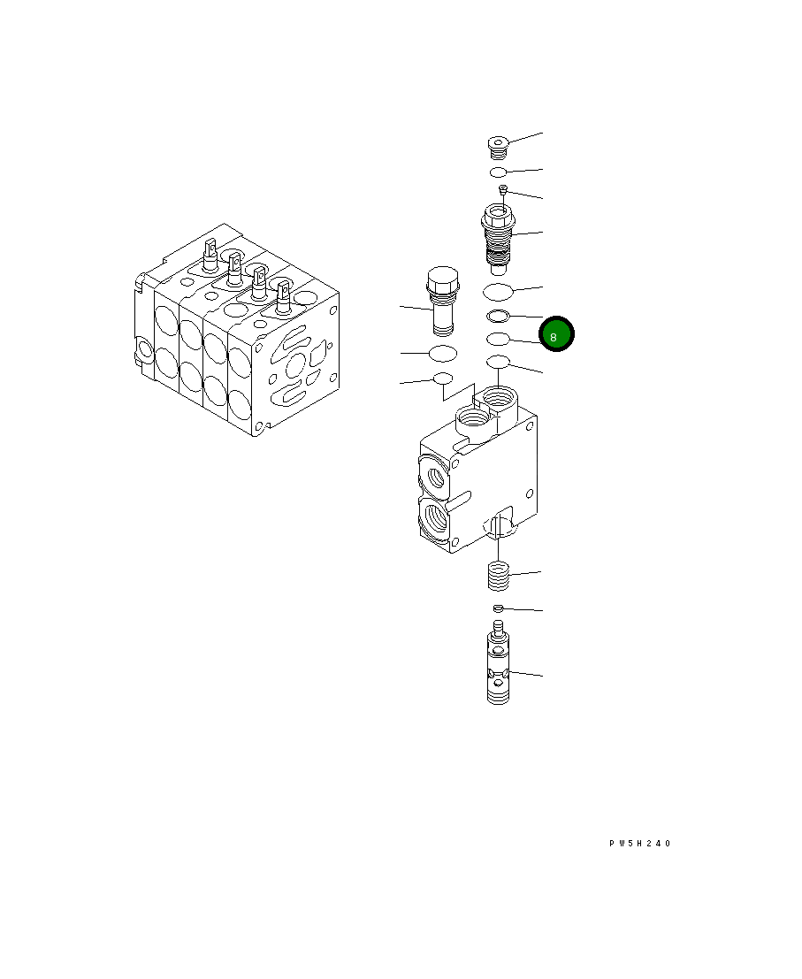 Кольцо 723-11-18160  Komatsu