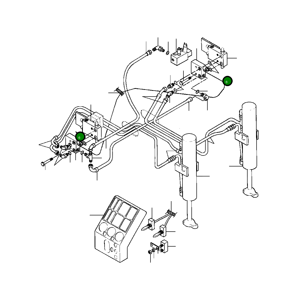 Кольцо уплотнительное (O-Ring) 376 769 R1  Komatsu