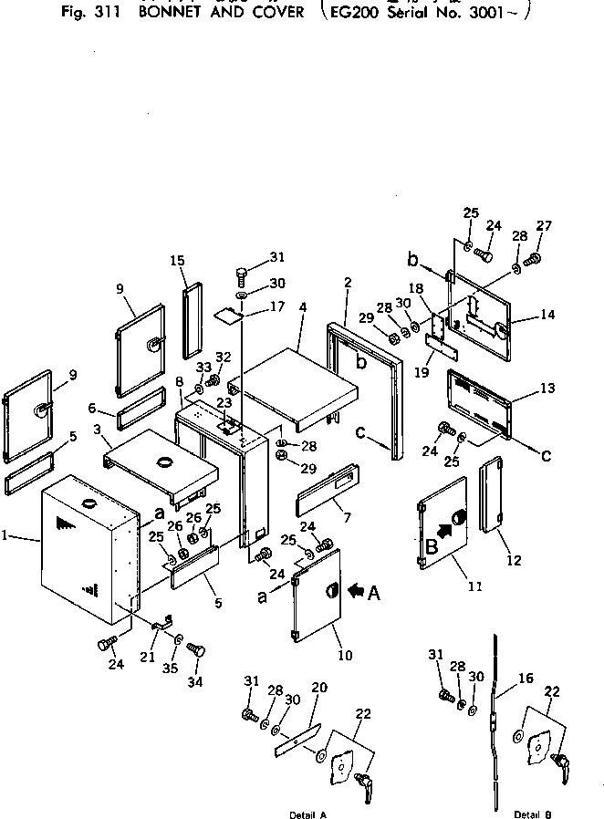 Болт TEB0000-06016 Komatsu