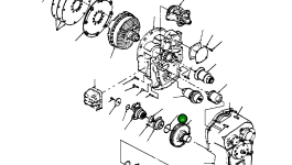 Кольцо уплотнительное (O-Ring) 134 394 Komatsu
