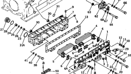 Крышка 6164-61-2212  Komatsu