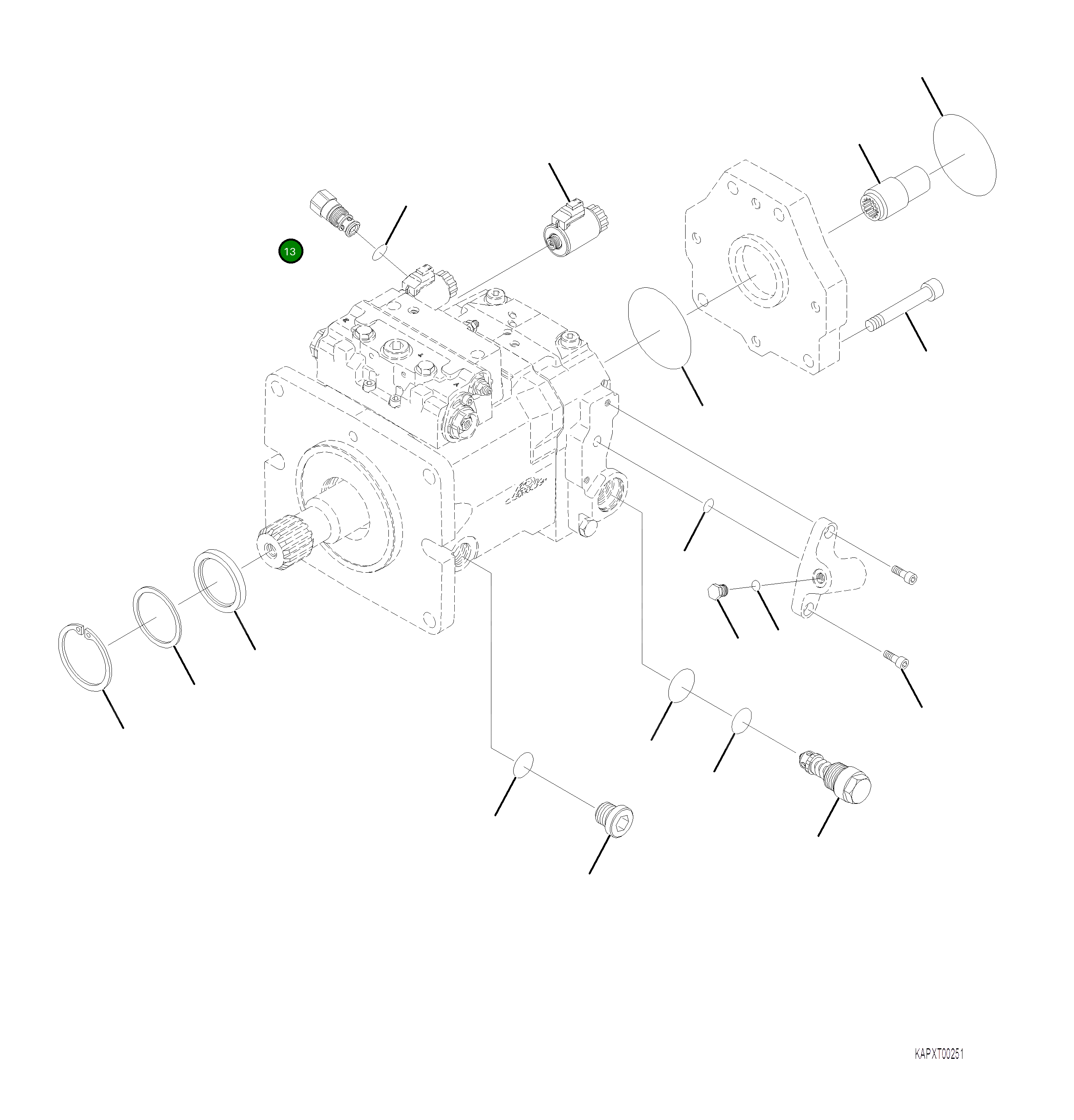 Кольцо уплотнительное (O-Ring) 4A1-60-26380 Komatsu